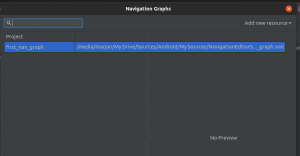 آموزش Navigation Editor در اندروید استودیو