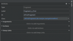 کار با Navigation Editor
