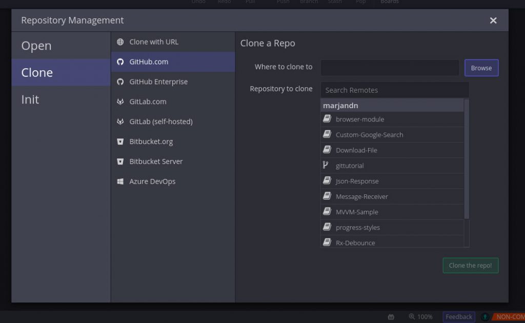 معرفی نرم افزار گیت کرکن Gitkraken
