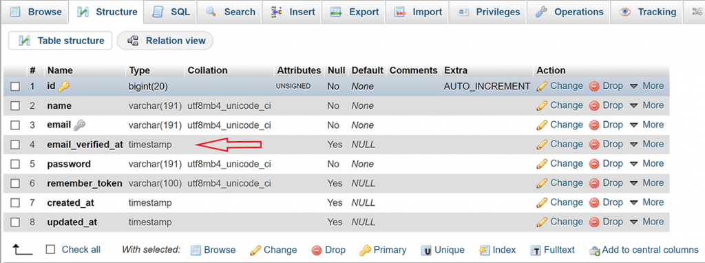 تأیید ایمیل در لاراول 5.8