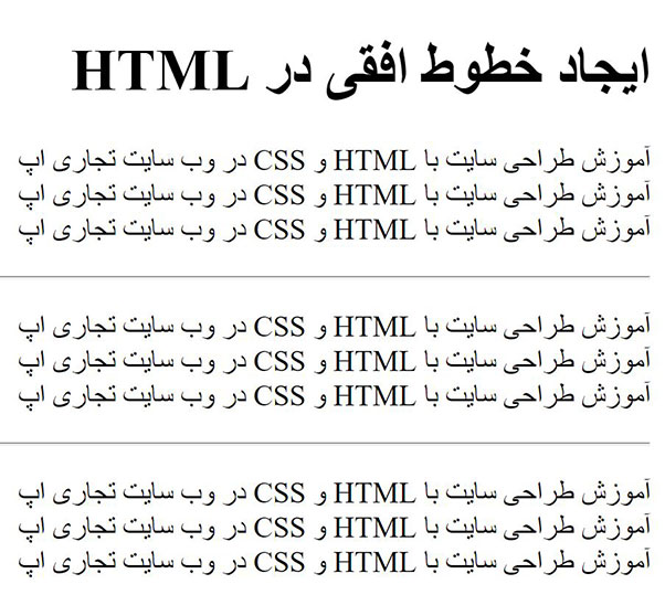 مبانی و مفاهیم پایه HTML