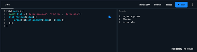توابع ناشناس (Anonymous functions) در زبان برنامه نویسی دارت