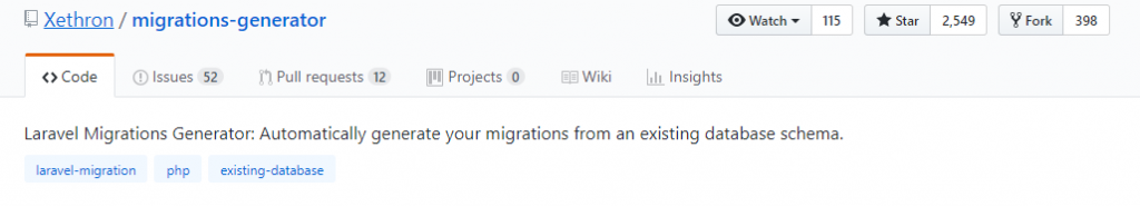 Migration Generator