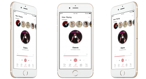 رابط کاربری اپلیکیشن موزیک پلیر برای ios با XD