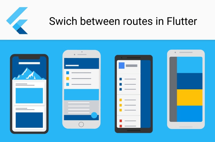 جا به جایی بین صفحات route در فلاتر با کلاس Navigator
